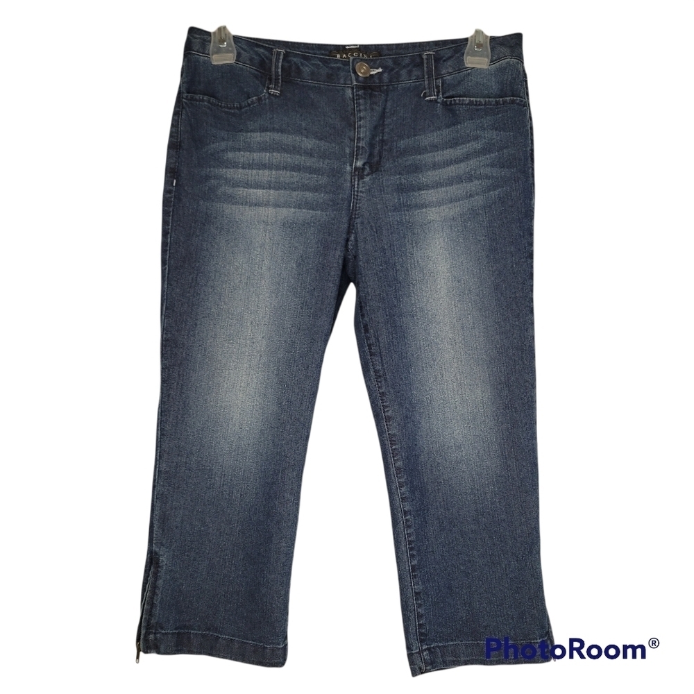 BACCINI Blue Denim Capris